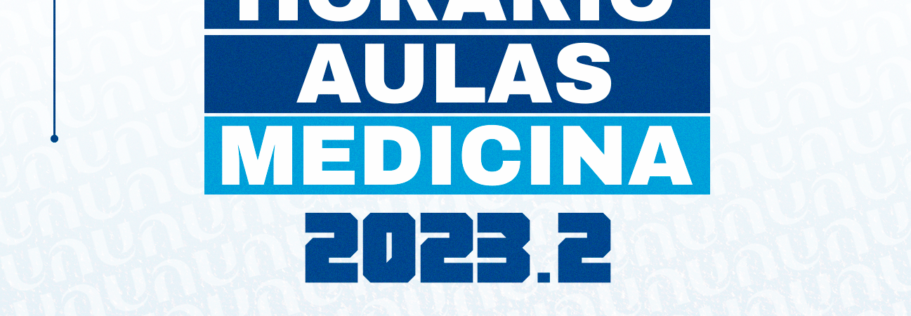 Horário Aulas Medicina 2023.2