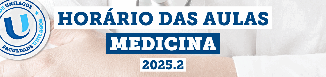 Horários das Aulas de Medicina 2025.2