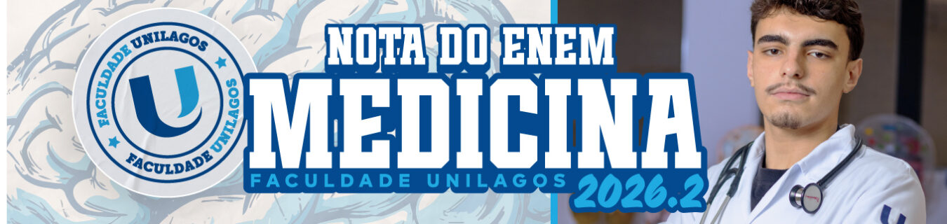 Unilagos abre processo seletivo para Medicina 2026.2 com ingresso pela nota do ENEM